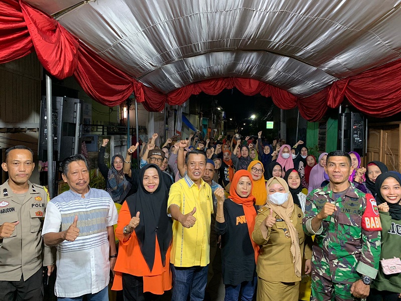 AWT Edukasi Warga Terkait Jalur Rel Kereta Api Makassar-Parepare